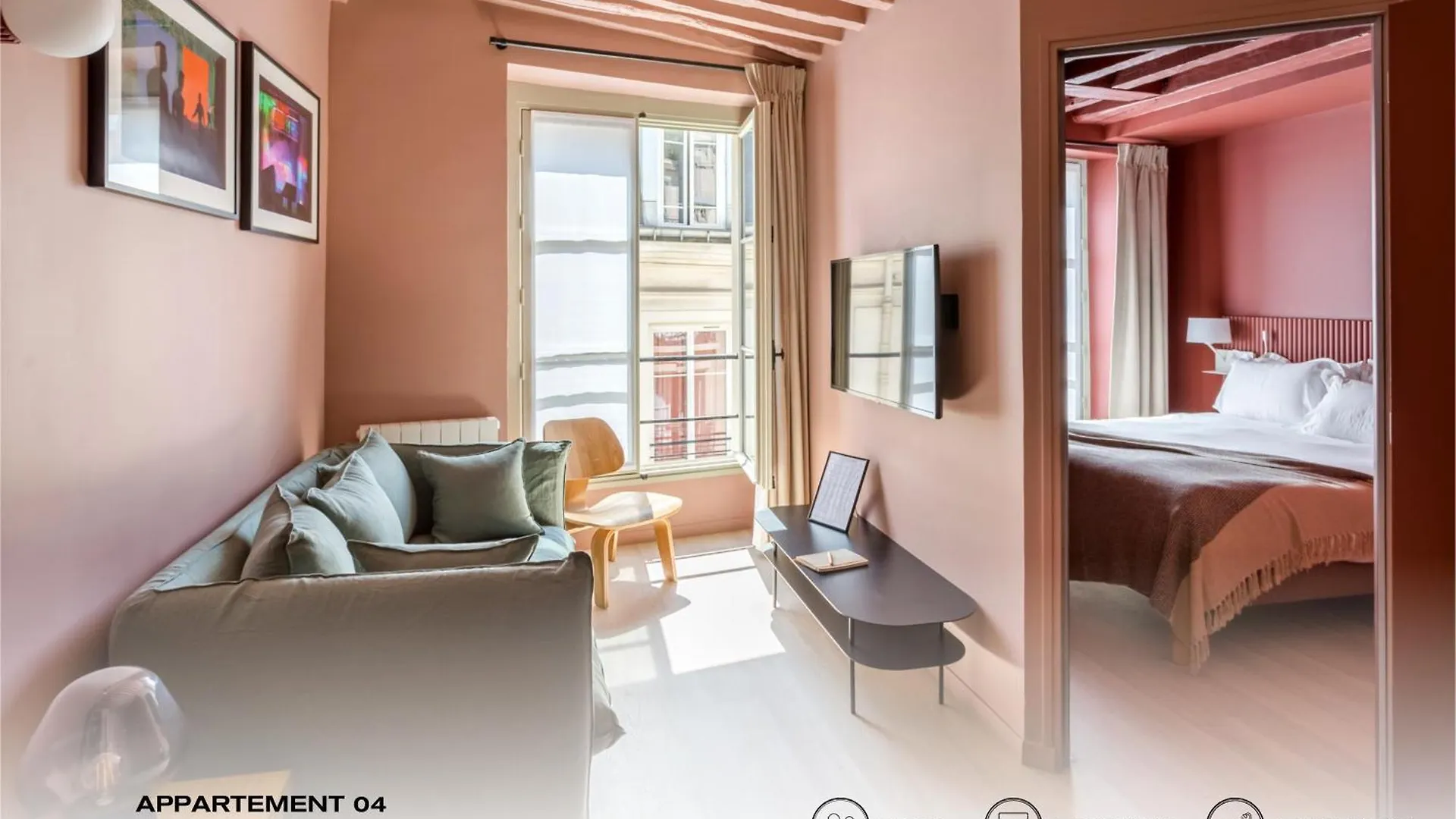 شقة Beauquartier - Marais, Bourg Tibourg باريس