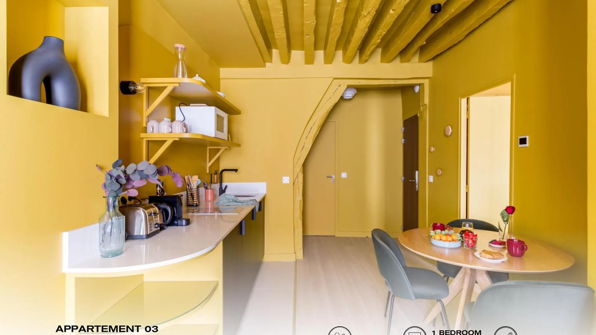 Beauquartier - Marais, Bourg Tibourg Apartment Paris