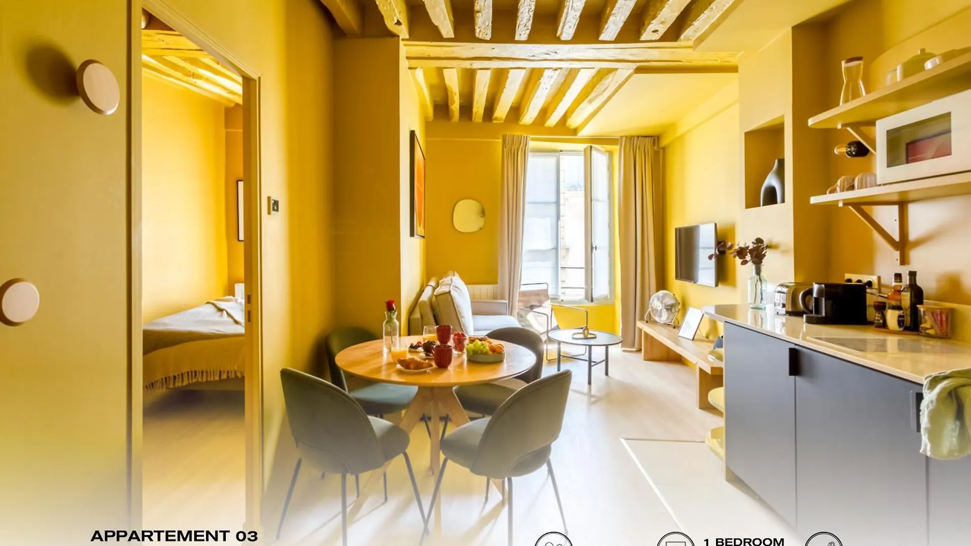 Beauquartier - Marais, Bourg Tibourg Apartment Paris